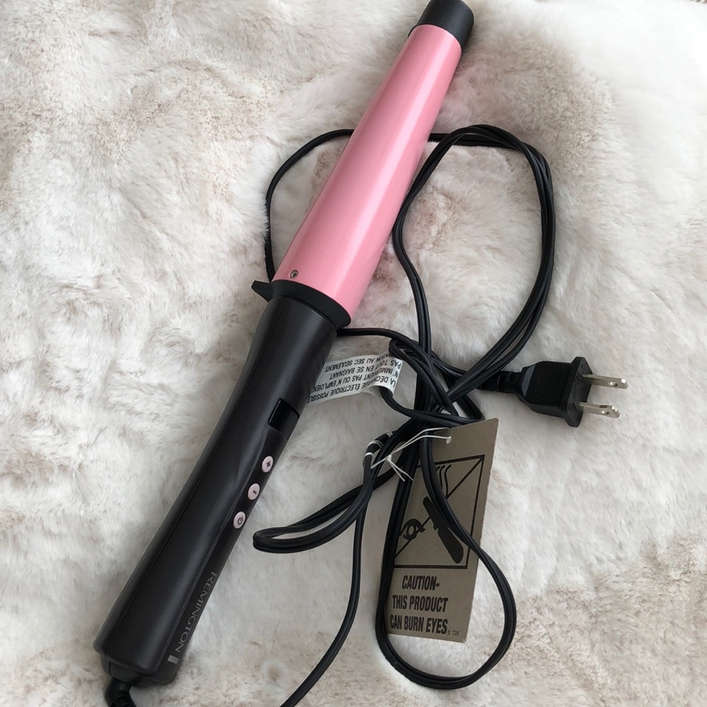 COPY - Wand curling iron - like NEW, used twice. 1”-1.5” digital controls